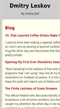 Mobile Screenshot of dmitryleskov.com